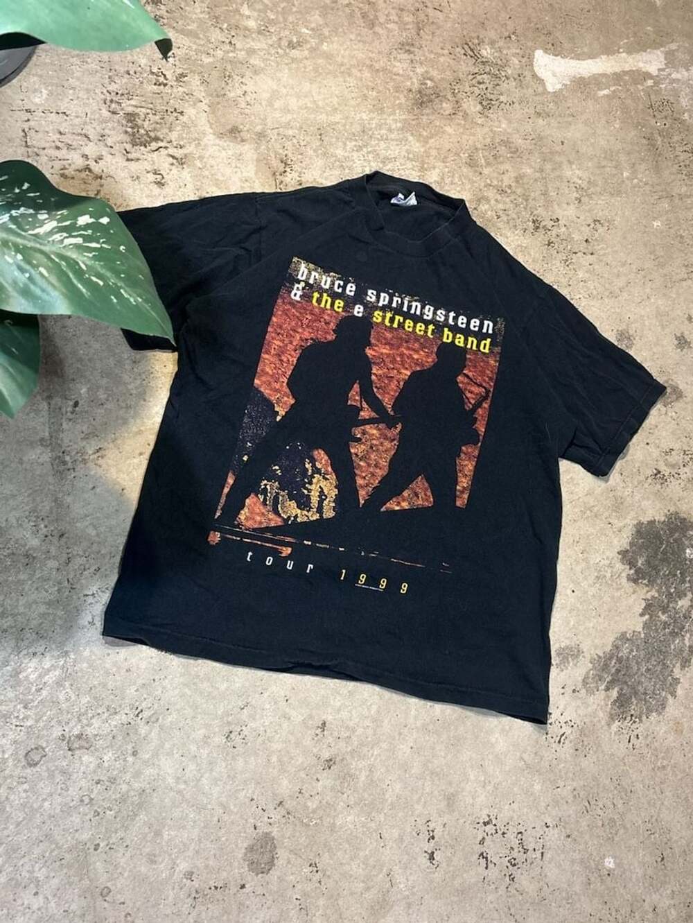 Vintage 1999 Bruce Springsteen And The E Street Band Tour T-Shirt